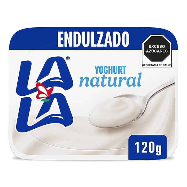 Yoghurt Griego Natural 120 G Lala Yoghurt Natural Endulzado