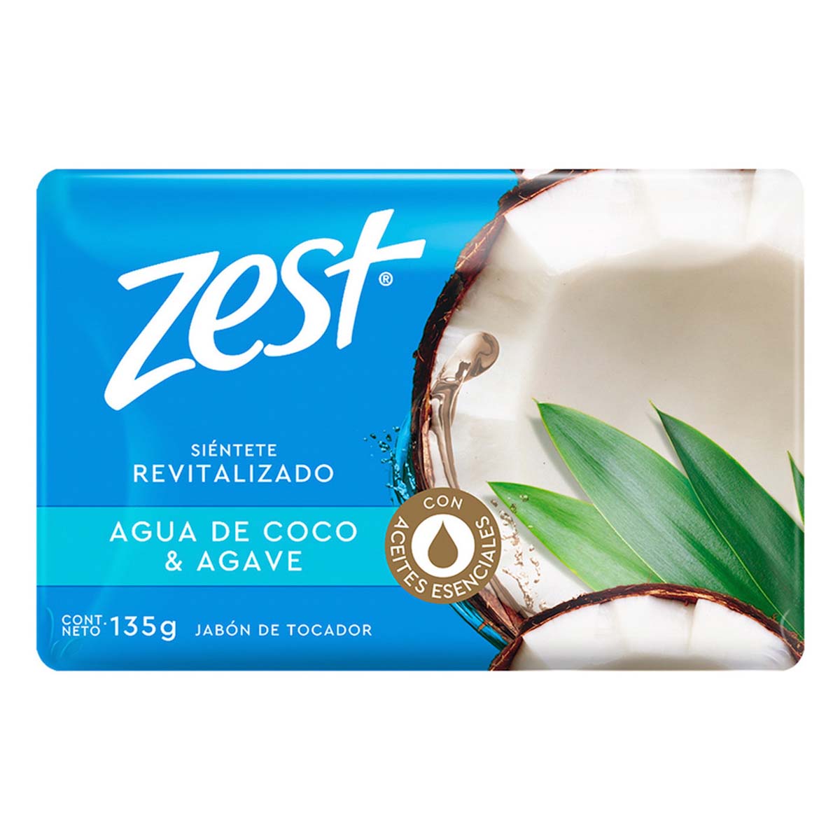 Jabón Corporal Agua de Coco & Agabe Zest 135 g
