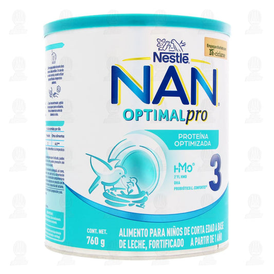 Nan 3 Optimal Pro 720 g Nestle Leche en Polvo