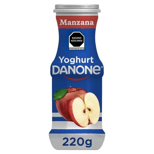 Danone Sabor Manzana 220 G  Yoghurt Para Beber