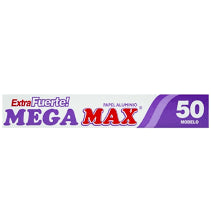 Mega Max Modelo 50 Papel Aluminio 135 g
