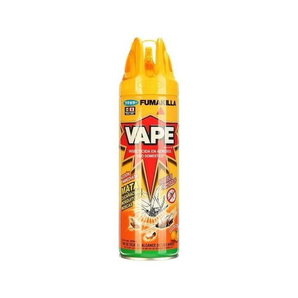 Vape 400 Ml Naranja Doble Chorro Insecticida