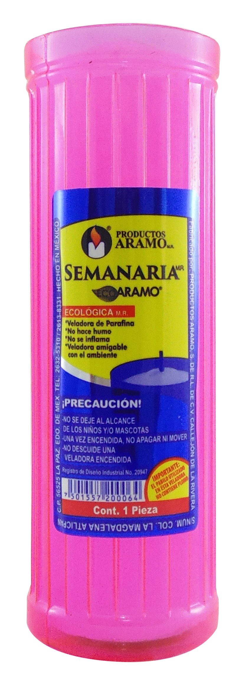 Veladora Semanaria  Aramo