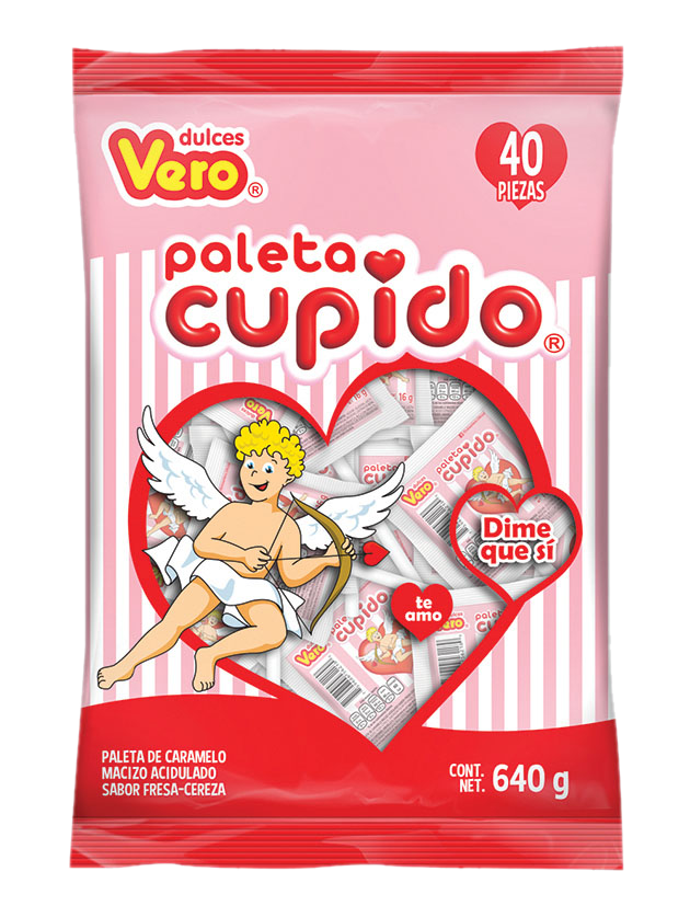 Cupido Bolsa De Paletas Vero 40 Pz
