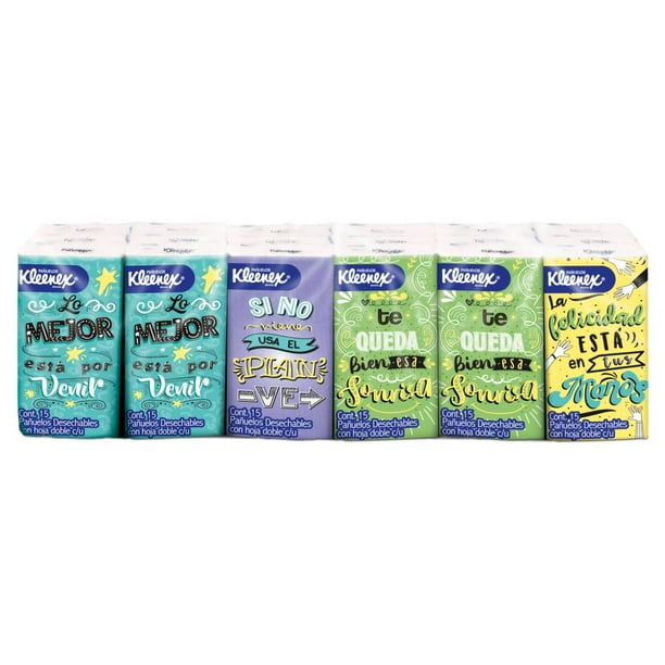 Pañuelos Desechables Kleenex 15 Hojas