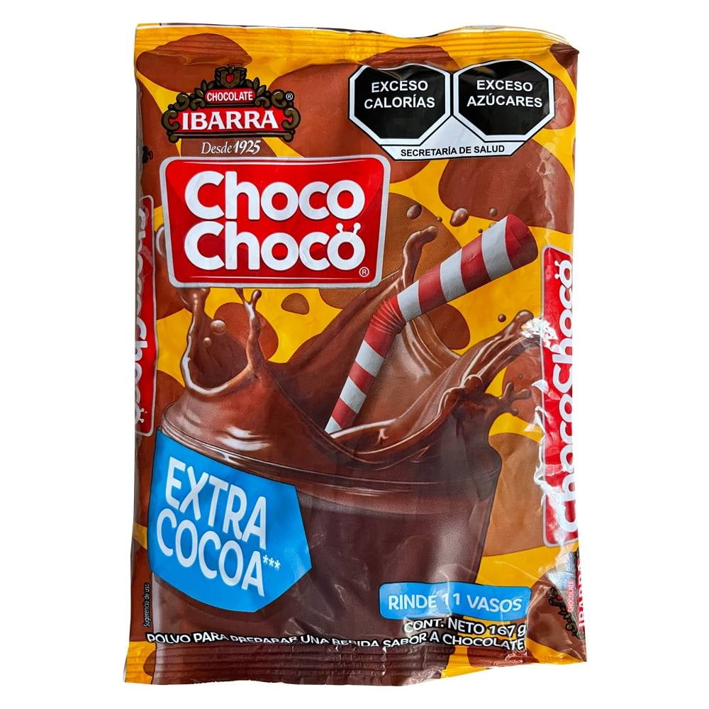 Choco Nchoco  167 G Chocolate Con Cocoa En Polvo
