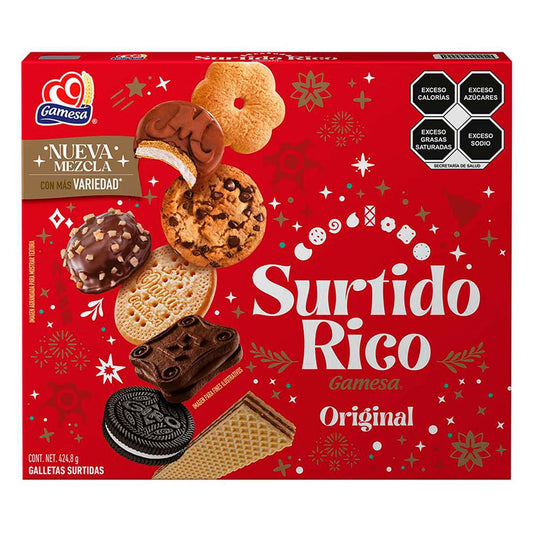 Surtido Rico Gamesa  436 G Caja De Galletas