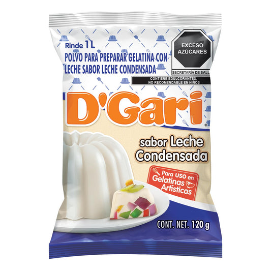 Gelatina de Sabor Leche Condensada D.Gari 120 g