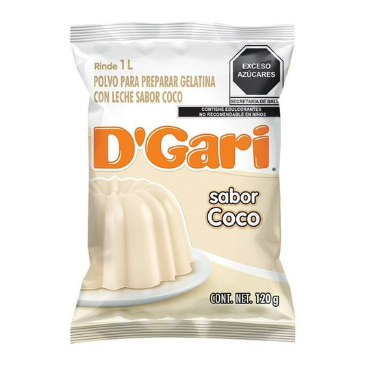 Gelatina de Sabor Coco D.Gari 120 g