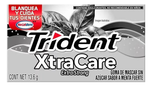 Trident Sabor Extra Strong 10 Pastillas