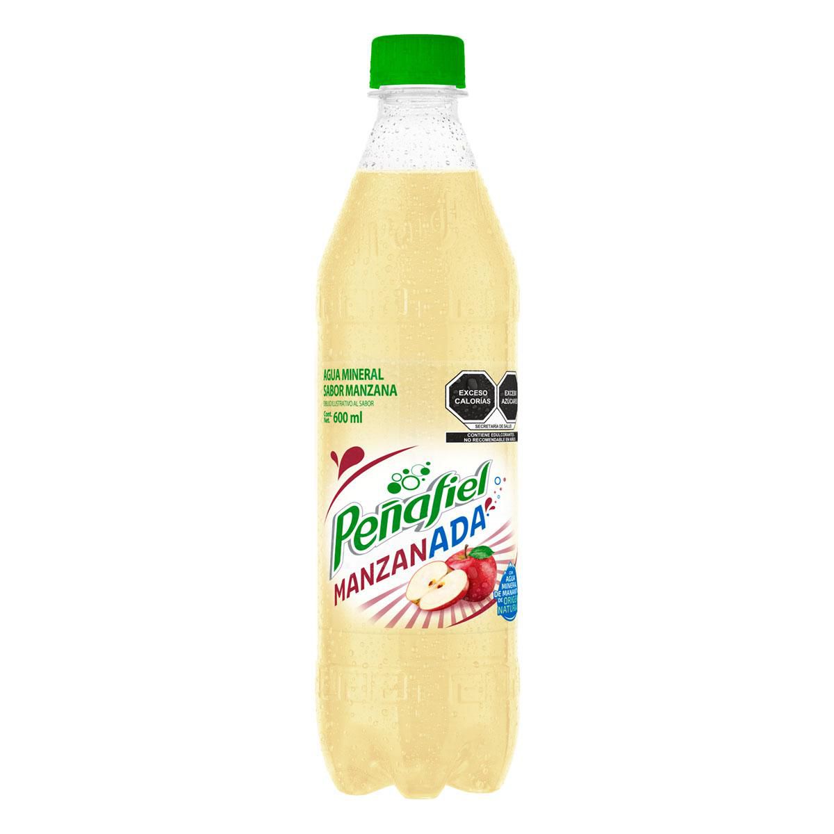 Peñafiel Sabor Manzanada 600 ml Agua Mineral