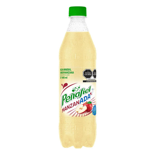 Peñafiel Sabor Manzanada 600 ml Agua Mineral