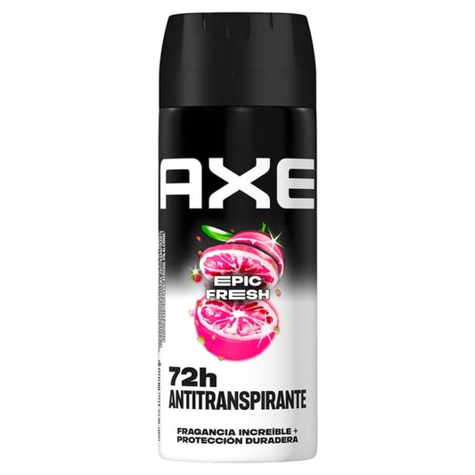 Epic Fresh 72 H Fragancias Increible 150 ml Axe Antitraspirante Bodyspray