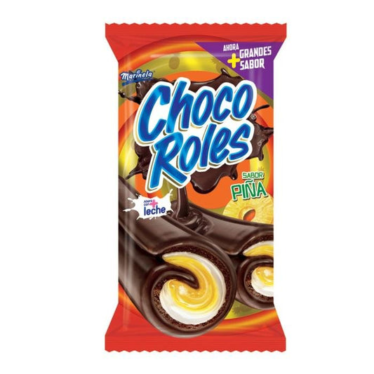 Choco Roles De Piña 100 G Marinela