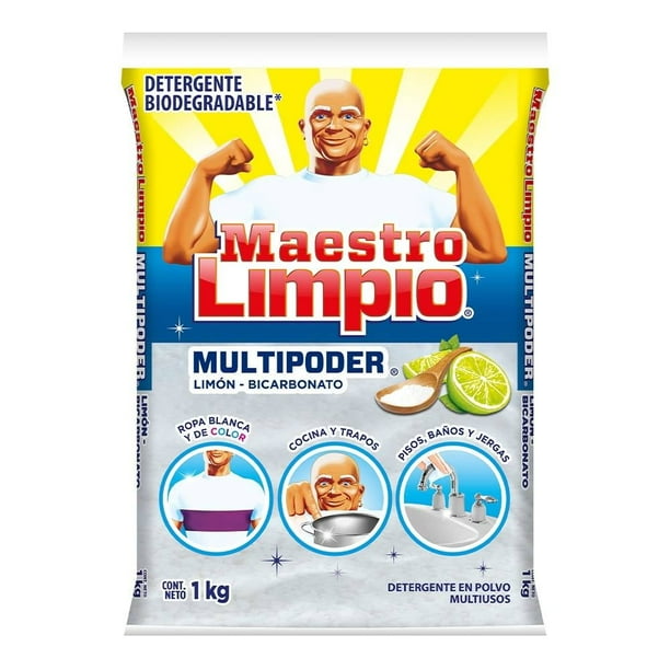 Maestro Limpio Multipoder 1 kg Detergente en Polvo