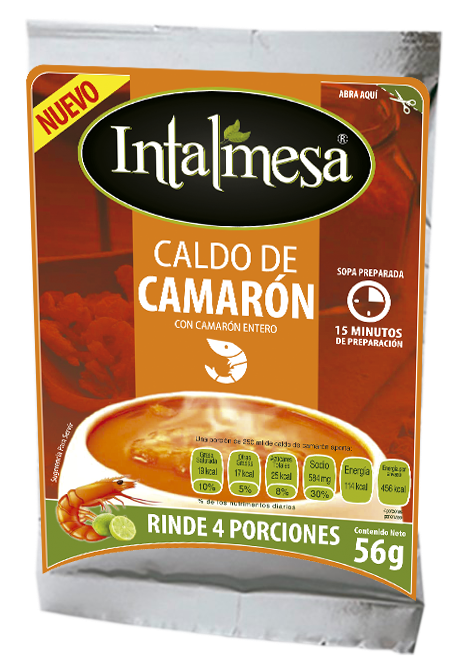 Intalmesa 56 g Caldo de Camaron