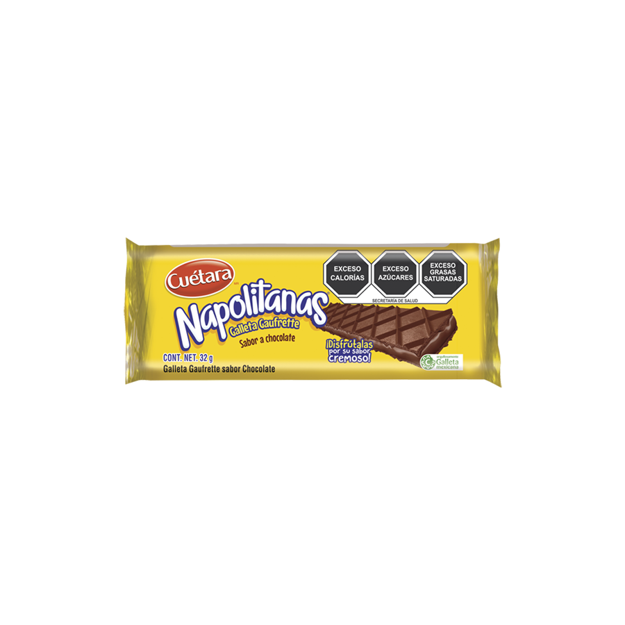 Napolitanas Galletas 32 g Bolsita