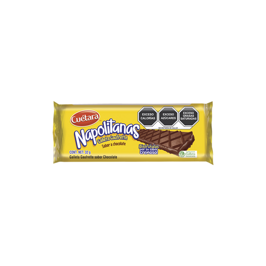 Napolitanas Galletas 32 g Bolsita