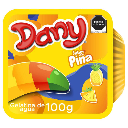 Dany Gelatina Sabor Piña 100 G Gelatina De Agua