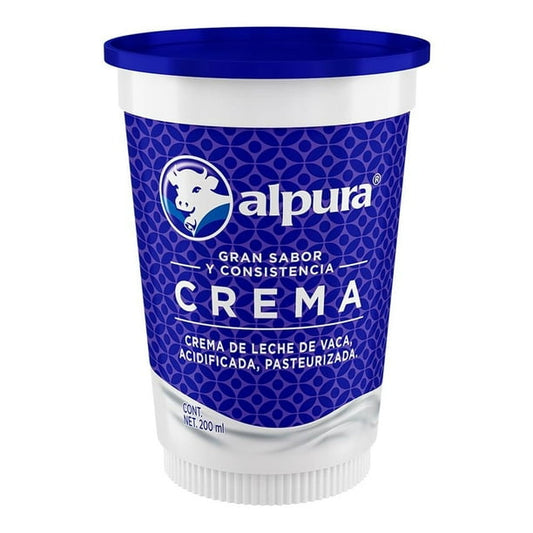 Crema  Alpura  200 Ml Vasito