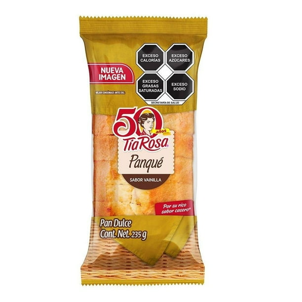Panque Sabor Vainilla 235 g Tia Rosa