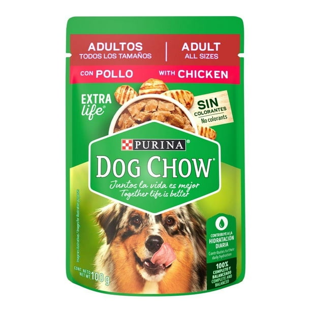Sobre Adultos Con Pollo 100 G Dog Chow