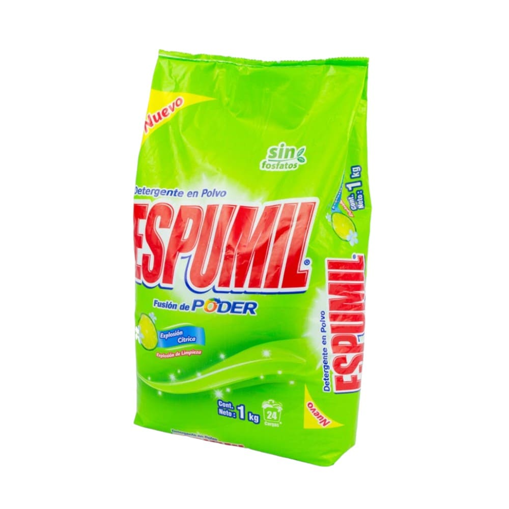 Detergente Espumil 1 kg Explosion Citrica para Ropa en Polvo