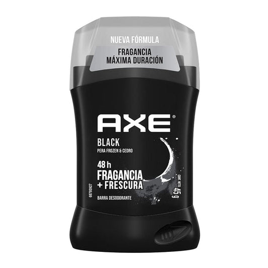 Black 48 H Fragancias +Frescura 45 G  Axe Desodorante Barra Desodorante