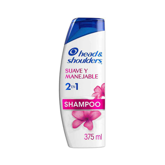 Head & Shoulders Suave y Manejable 2En1 375 ml