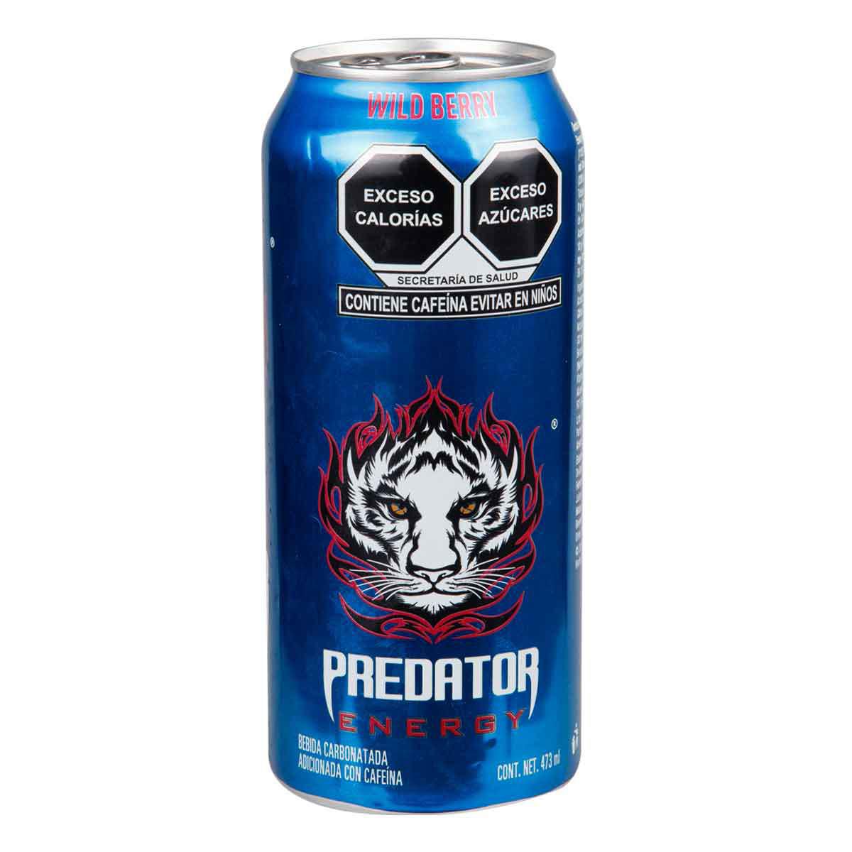 Predator Energy Wild Berry 473 ml Lata