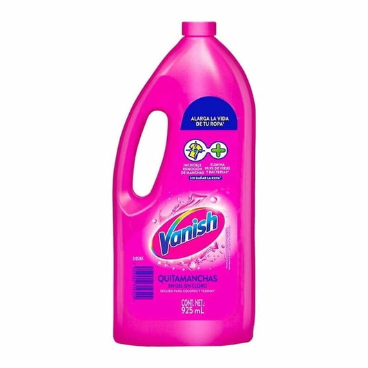 Vanish 925 Ml Multibeneficios Rosa Detergente Liquido