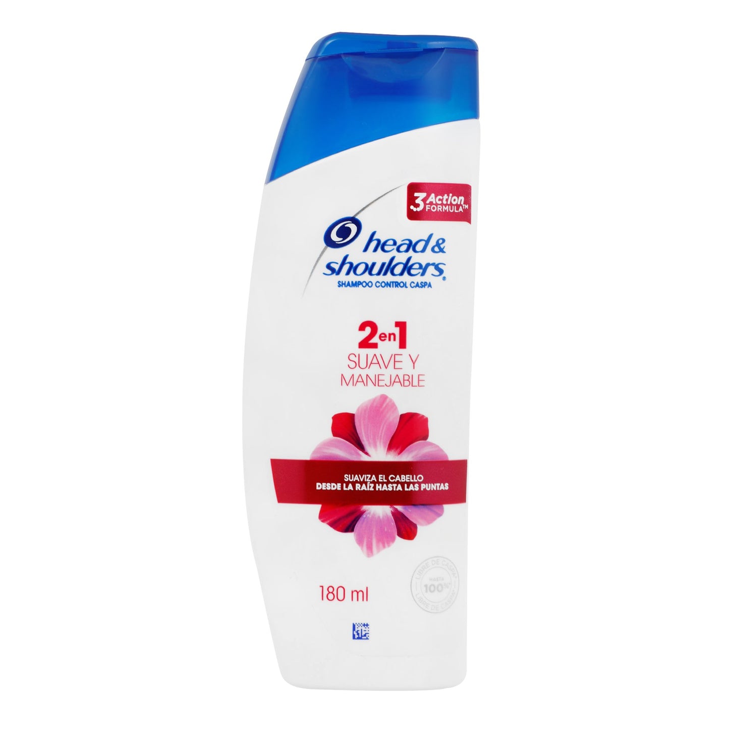 Head & Shoulders Suave y Manejable 2En1 180 ml