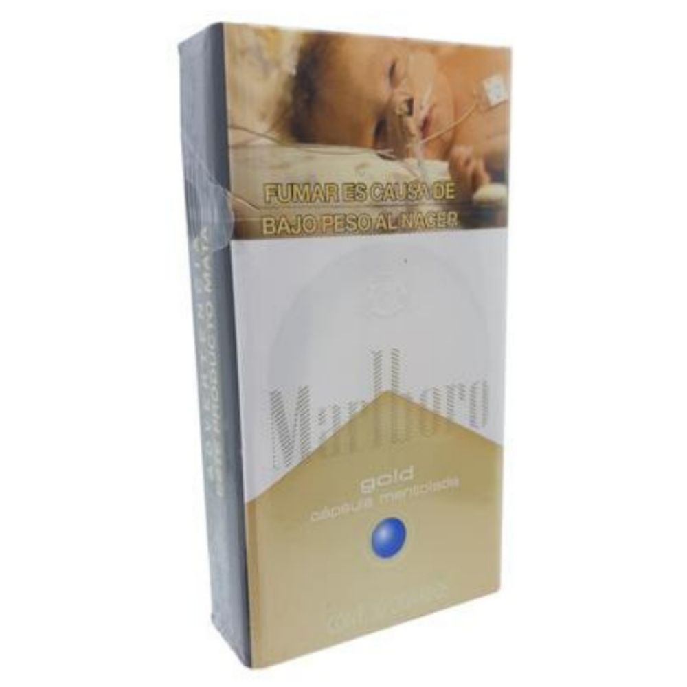Marlboro Gold Cápsula Mentolada 20 Cigarros Selected Fine Tobaccos