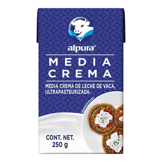 Media Crema 250 ml Alpura