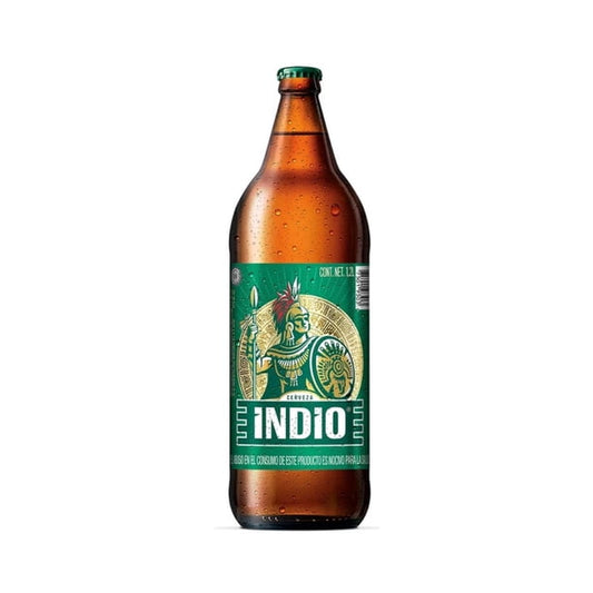 Indio 1.2 L Cerveza Botella 4.1% Alc. Vol.