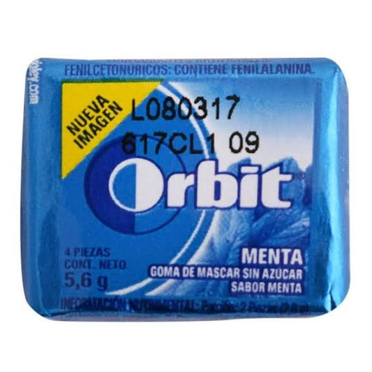 Orbit Menta 4 Pastillas