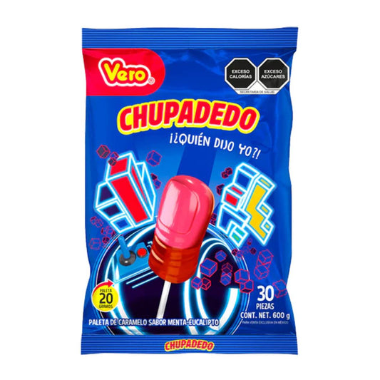 Chupadedo Bolsa De Paletas Vero 30 Pz