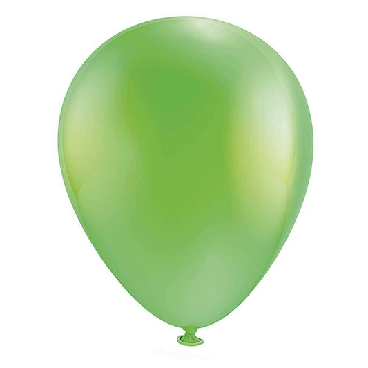 Globos Rino Verde Lima No. 9 50 pzas Decor Arte
