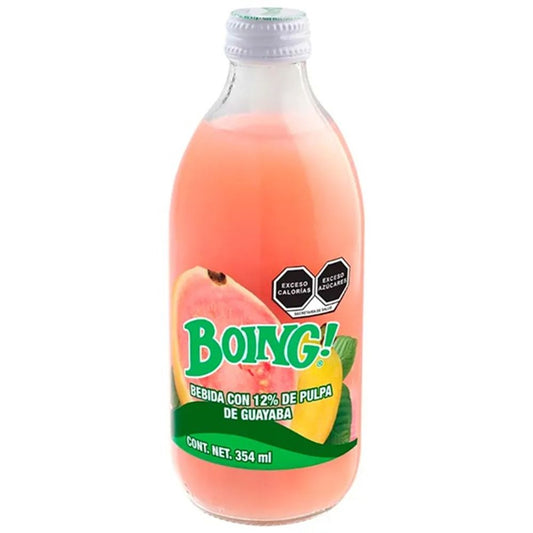 Boing De Guayaba 354 Ml Botella Vidrio
