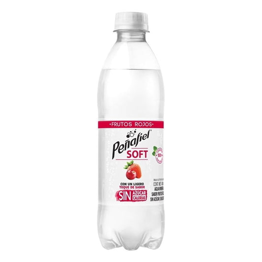 Peñafiel Soft Sabor Frutos Rojos 400 ml Agua Mineral
