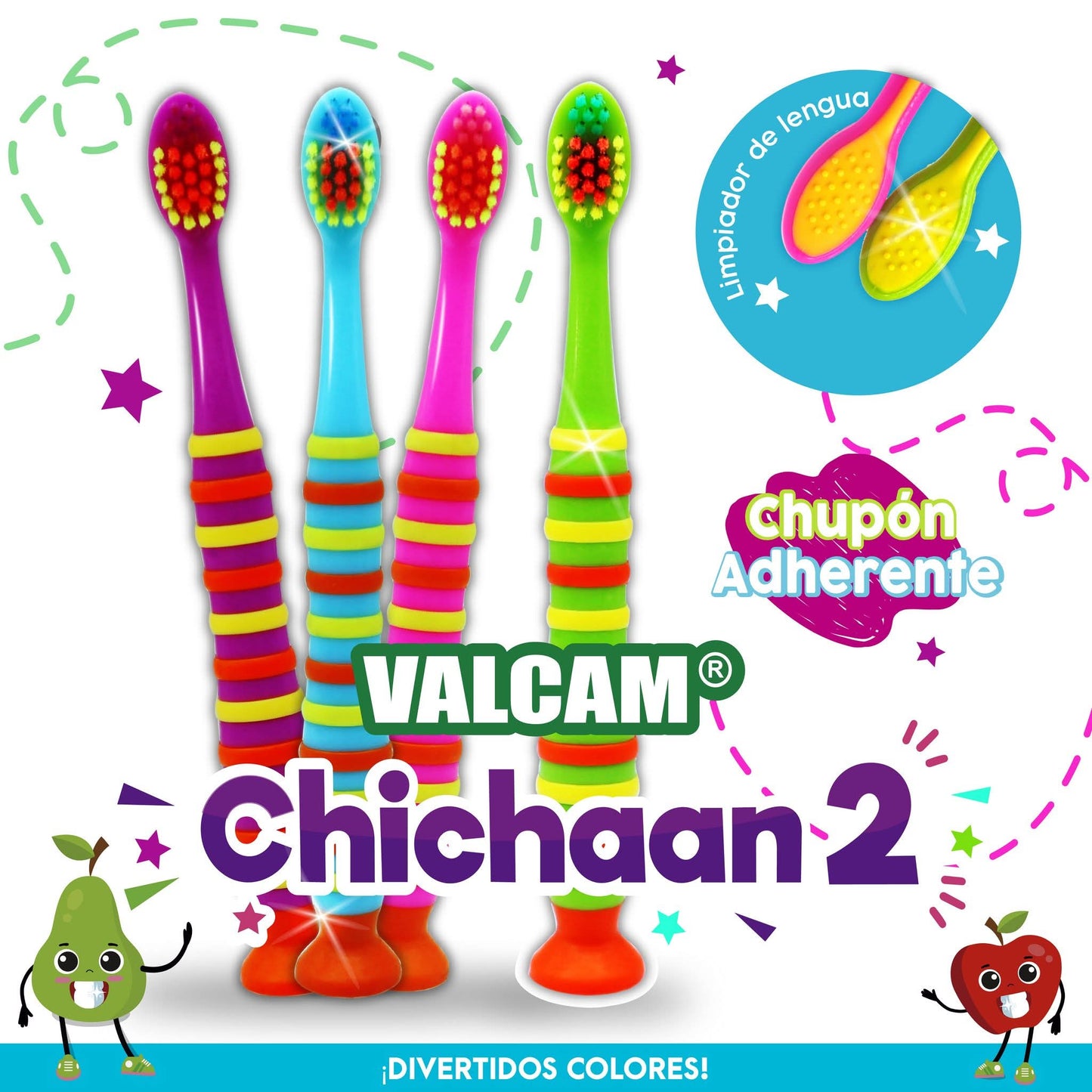 Cepillo Para Dientes Infantin Chichaan2 1 Pz