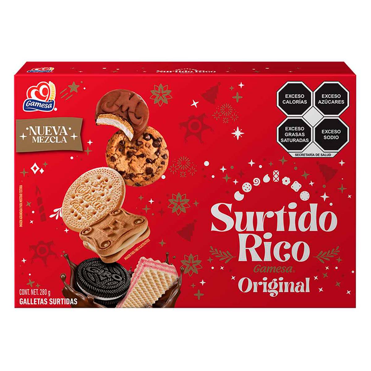 Surtido Rico Gamesa  436 G Caja De Galletas