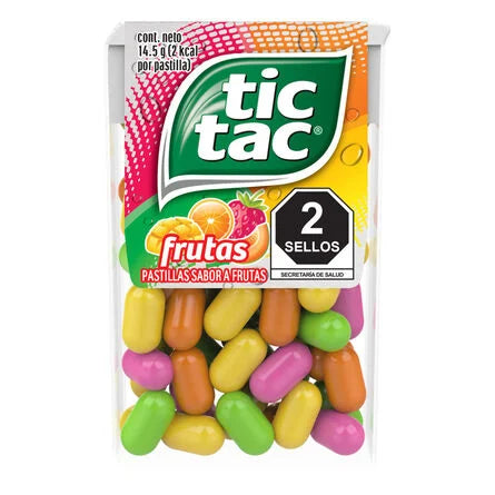 Tic Tac Frutas 16 G Pastillas