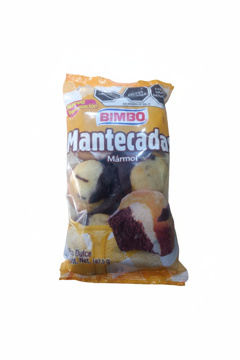 Mantecadas de Marmol 6 pzas 187 g Bimbo