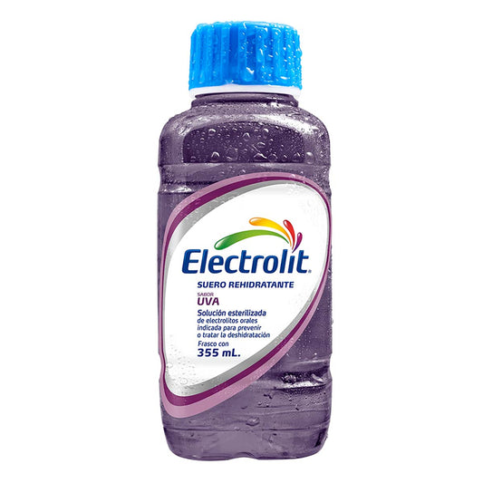 Electrolit Sabor Uva 355 ml Suero Rehidratante