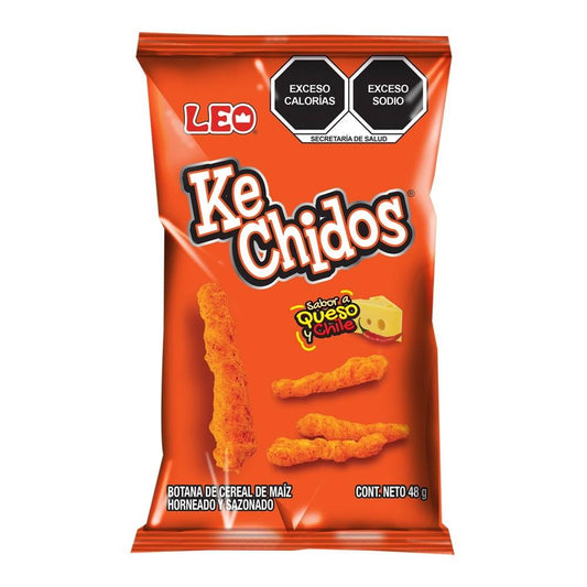 Ke Chidos Mini Sabor a Queso y Chile 50 g Leo