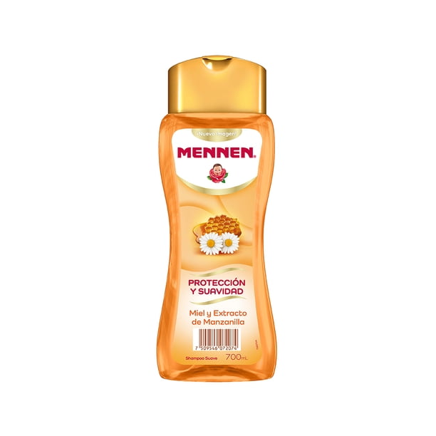 Mennen Shampoo Proteccion y Suavidad Miel y Manzanilla 700 ml