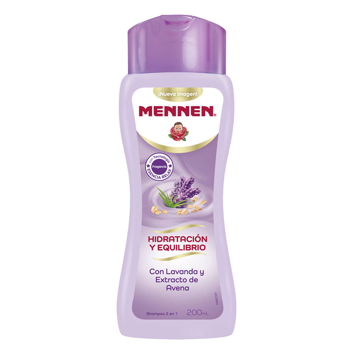 Mennen Shampoo Hidratacion y Equilibrio con Lavanda 200 ml