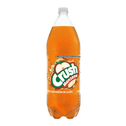 Crush Manzana 2 L Refresco Sabor Manzana Sin Calorias