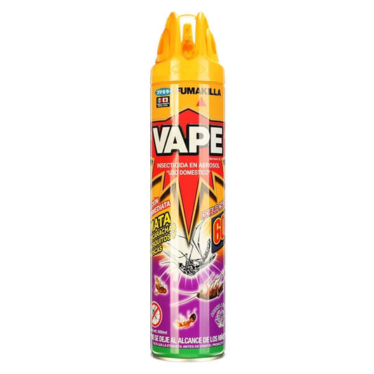 Vape 600 Ml Lavanda Doble Chorro Insecticida